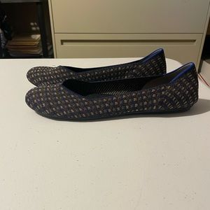 Rothy’s EUC Evening Metallic Flats Size 12